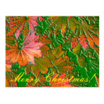 Noël en automne - carte postale