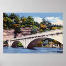 Noel Missouri Elk River Poster