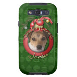 Noël - plate-forme les halls - Jack Russell Coque Samsung Galaxy S3