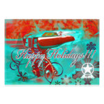 Noël rouge #2 de Rolls Royce Invitations Personnalisées