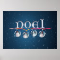 NOEL & SNOWMEN by SHARON SHARPE posters