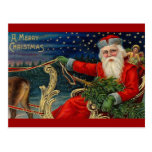 Noël vintage carte postale