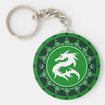 Noeud 8 de dragon porte-clés