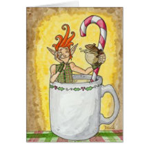 "Nog"  Greeting Card