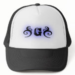 Noir Blue Mesh Hat