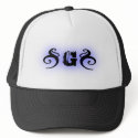 Noir Blue hats