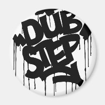 Noir de Dubstep FatCap Magnets Pour Réfrigérateur