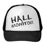 Noir de moniteur de Hall Casquette