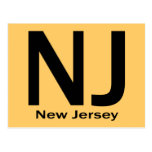 Noir de plaine de New Jersey de NJ Cartes Postales