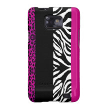 Noir de roses indien et poster de animal de coutum coques samsung galaxy s2