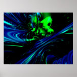 Noise in 3D Abstract Poster