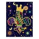 NOLA Dat Fleur de beads Post Cards