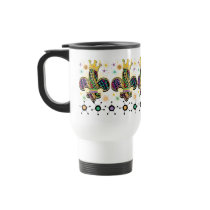 NOLA Dat Fleur de lis beads Coffee Mugs