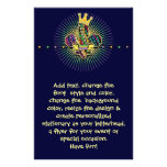 NOLA Dat Fleur de lis beads Personalized Stationery