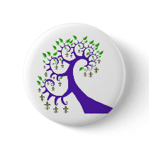 NOLA FLEUR DE LIS TREE PIN