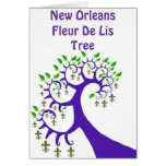 NOLA FLEUR DE LIS TREE cards