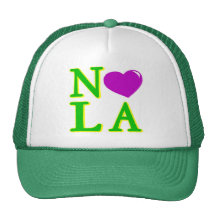 NOLA Heart Trucker Hat
