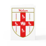 Nolan Coat of Arms/Family Crest Greeting Cards