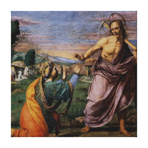 Noli Mi Tangere by Franciabigio Canvas Print