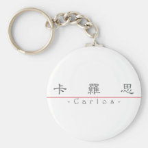 Nom chinois pour Carlos 22090_2.pdf Porte-clefs