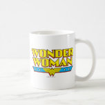 Nom et logo de femme de merveille mugs