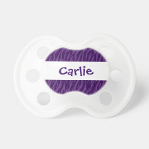 Nom fait sur commande P67 Ver 2 de zèbre de bébé p Sucette Pour Bébé