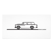 Nomade 1955 de Chevy Carte Avec Photo
