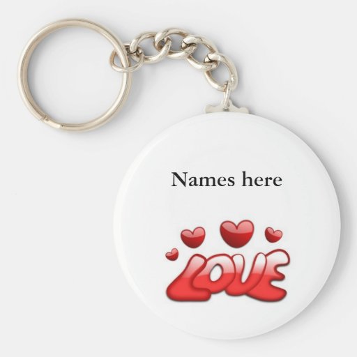 Nomme Keychain Porte-clef