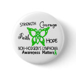 Non-Hodgkins Lymphoma Celtic Butterfly 3 buttons