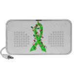 Non-Hodgkin's Lymphoma Christmas Lights Ribbon Notebook Speaker