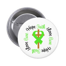 Non-Hodgkins Lymphoma Faith Hope Love Cross Pins