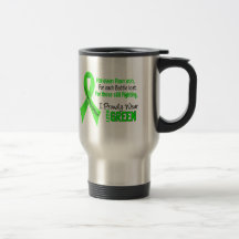 Non-hodgkins Lymphoma I Proudly Wear Lime Green Mug