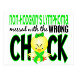 Non-Hodgkin's Lymphoma Messed With The Wrong Chick Post Card
