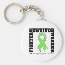 Non-Hodgkins Lymphoma Survivor Fighter Warrior Keychains