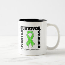 Non-Hodgkins Lymphoma Survivor Fighter Warrior Mugs