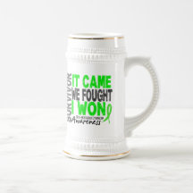 Non-Hodgkins Lymphoma Survivor It Came We Fought Mugs