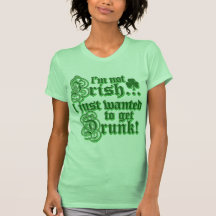 Non irlandais a juste voulu obtenir bu t-shirts