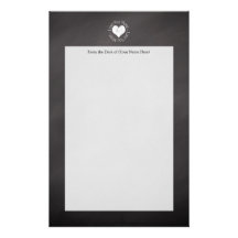 Non, je t'aime plus papier à lettre