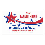 Non-Partisan Political Election Campaign Business Card Template