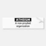 Non Prophet Organization Bumper Sticker