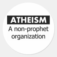 Non Prophet Organization Sticker