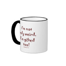 Non seulement étrange mug