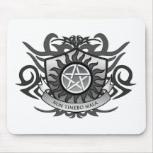 Non Timebo Mala Mousepads
