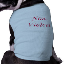 Non-Violent Dog Shirt