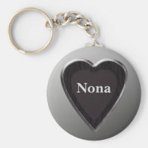 Nona Heart Keychain by 369MyName