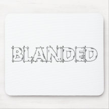 None Brand Blanded Slogan Mouse Pads