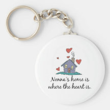 Nonna&apos ; la maison de s est où le coeur est porte-clé