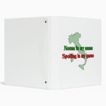 Nonna is my name. Spoiling is my game. Vinyl Binders