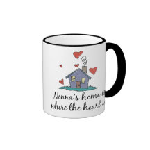 Nonna's Home is Where the Heart is Mug