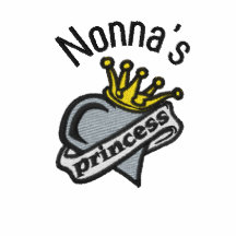 Nonna's Princess Custom and Personalized Embroidered Polo Shirt